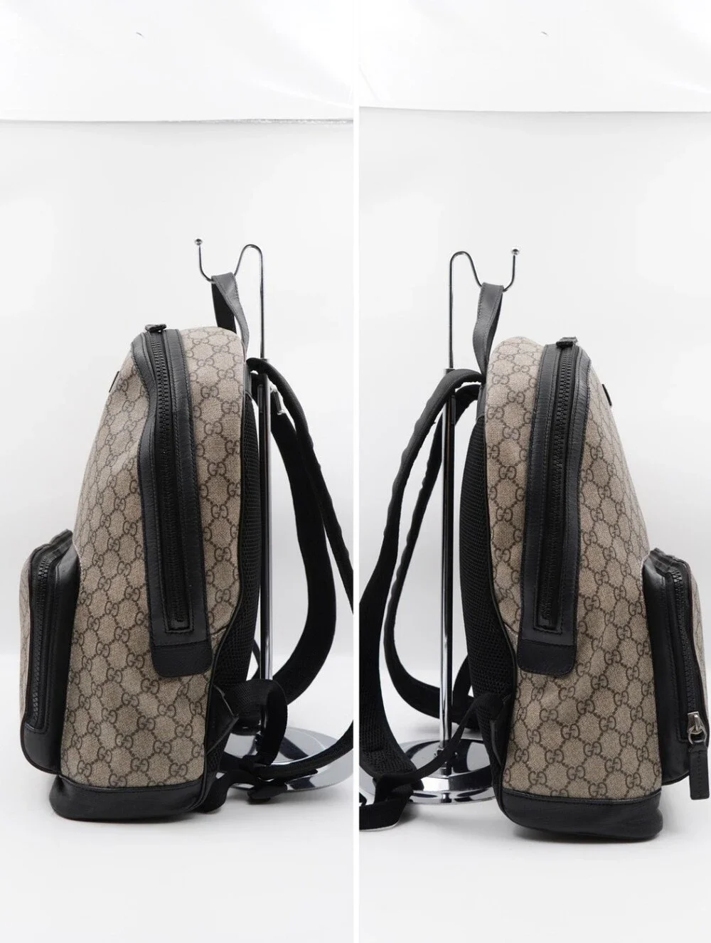 CO25 💟 Gucci GG Supreme Monogram Medium Backpack
